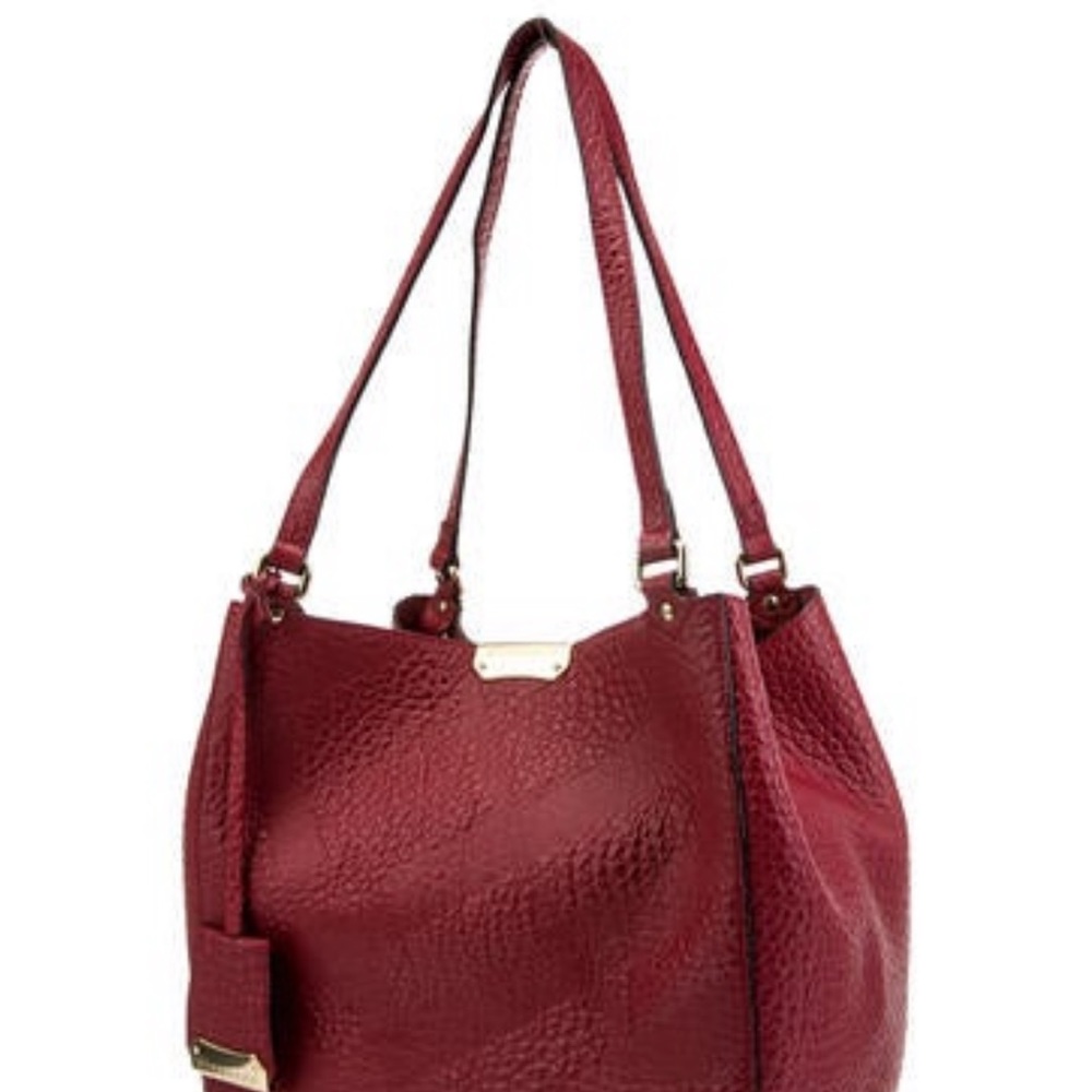 Burberry Leather Tote Bag